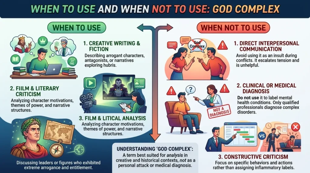  When to Use and When Not to Use God Complex