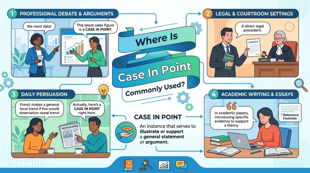 Where Is Case in Point Commonly Used