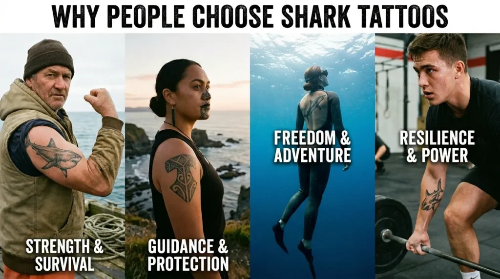 Why People Choose Shark Tattoos