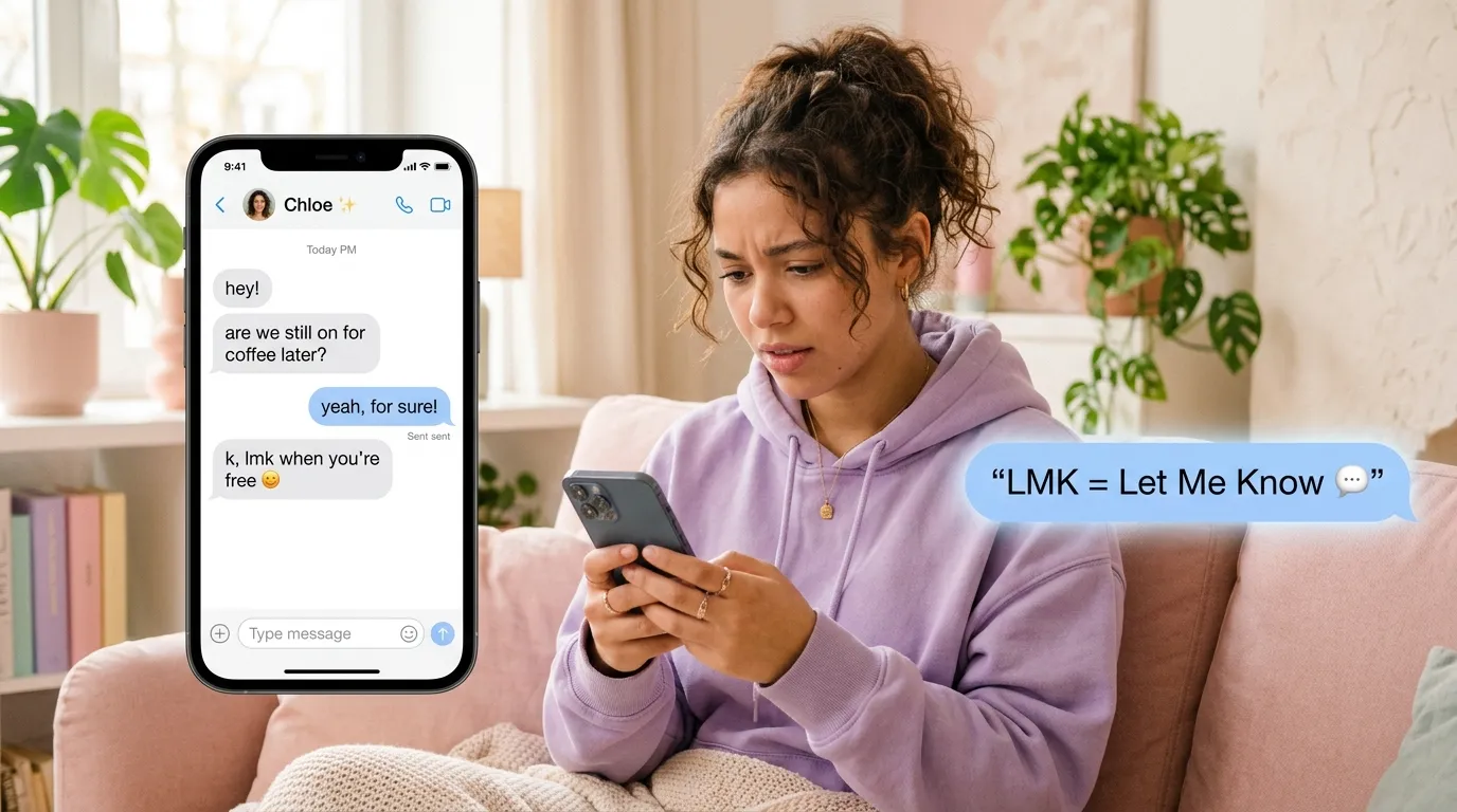 lmk meaning in text