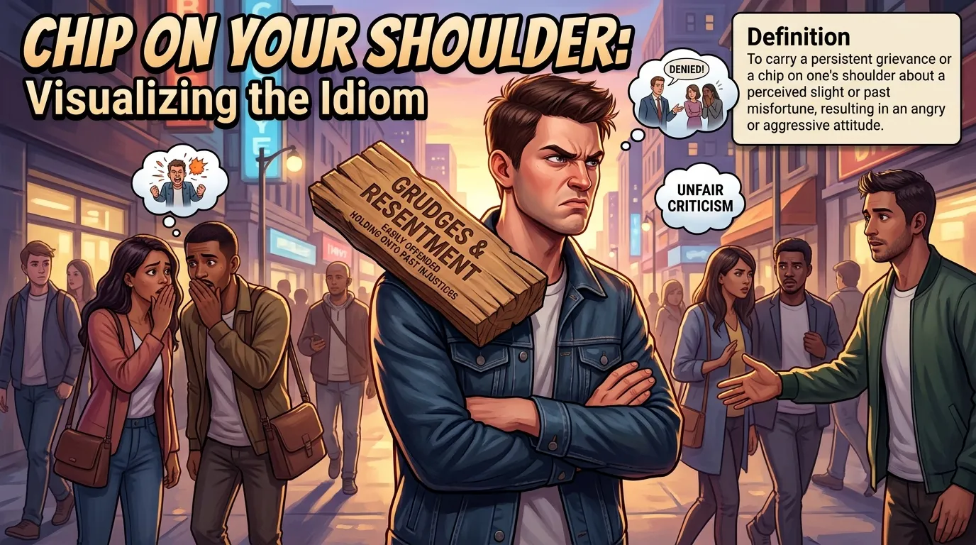chip on your shoulder meaning