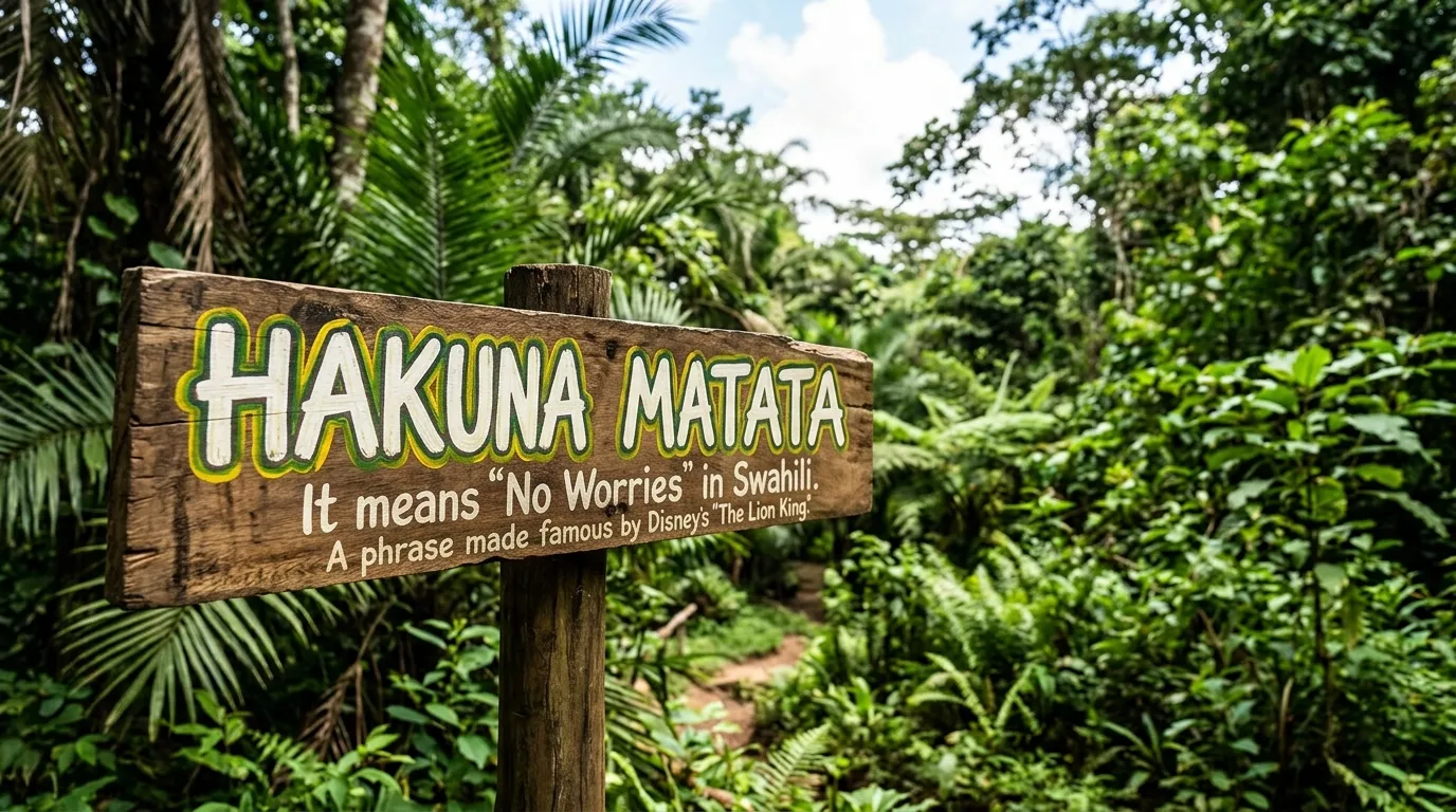 hakuna matata meaning in english