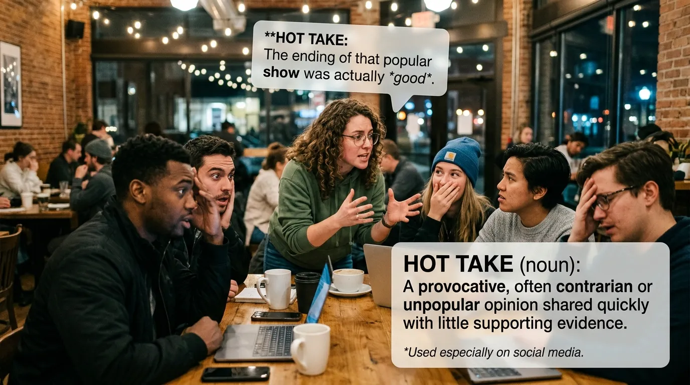 hot take meaning