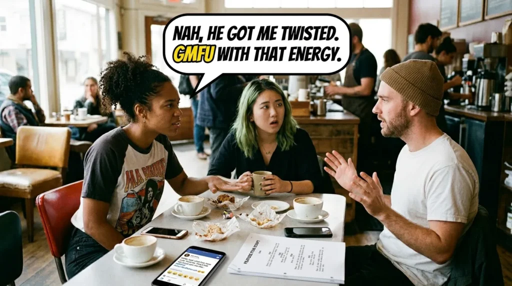 Examples of GMFU in Conversation