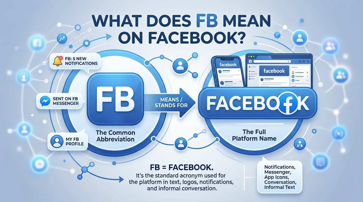 What Does FB Mean on Facebook