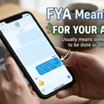 FYA Meaning in Text