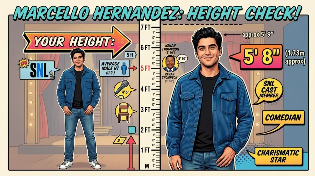 How Tall Is Marcello Hernandez