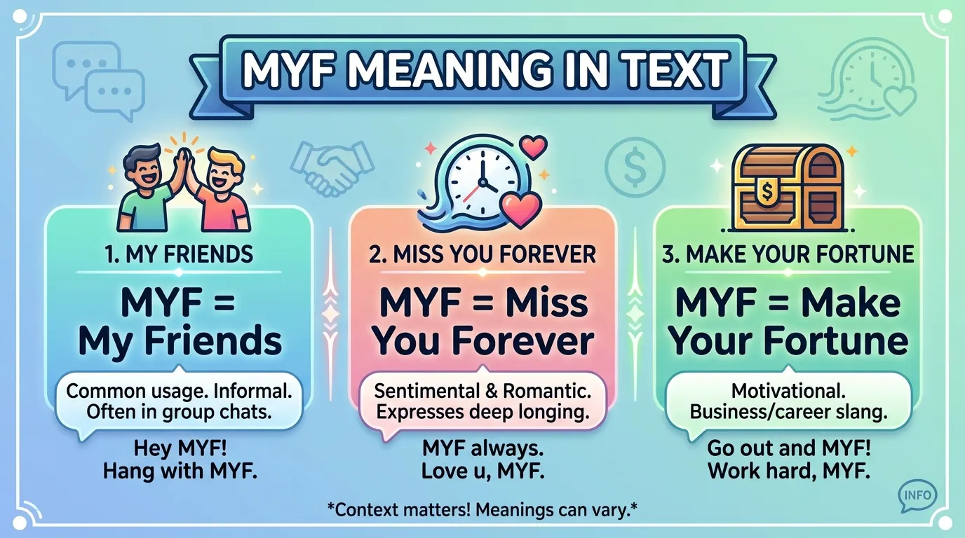 MYF Meaning in Text