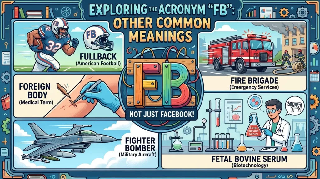 Other Meanings of FB Besides Facebook