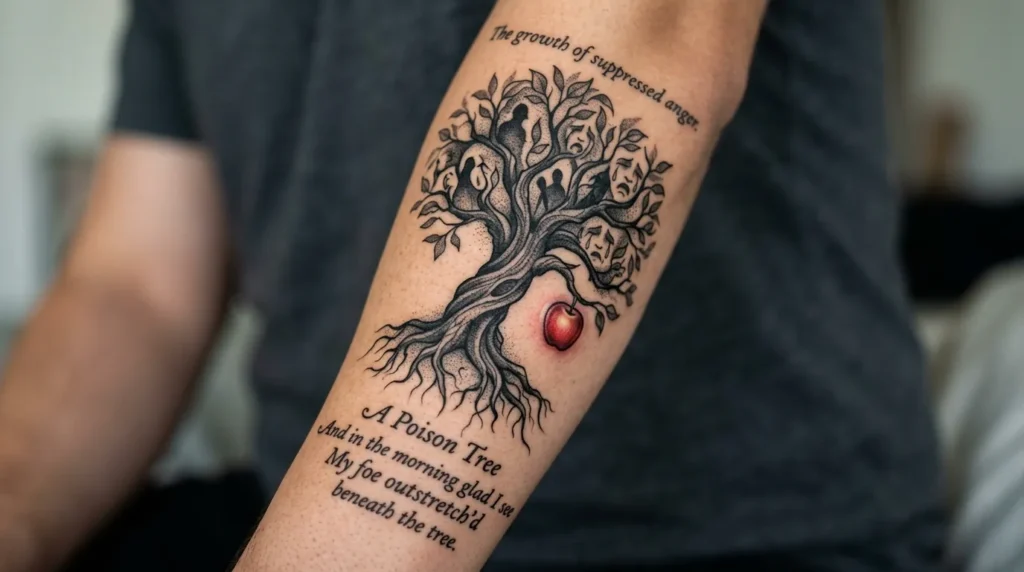 Where Is Poison Tree Tattoo Meaning Commonly Used