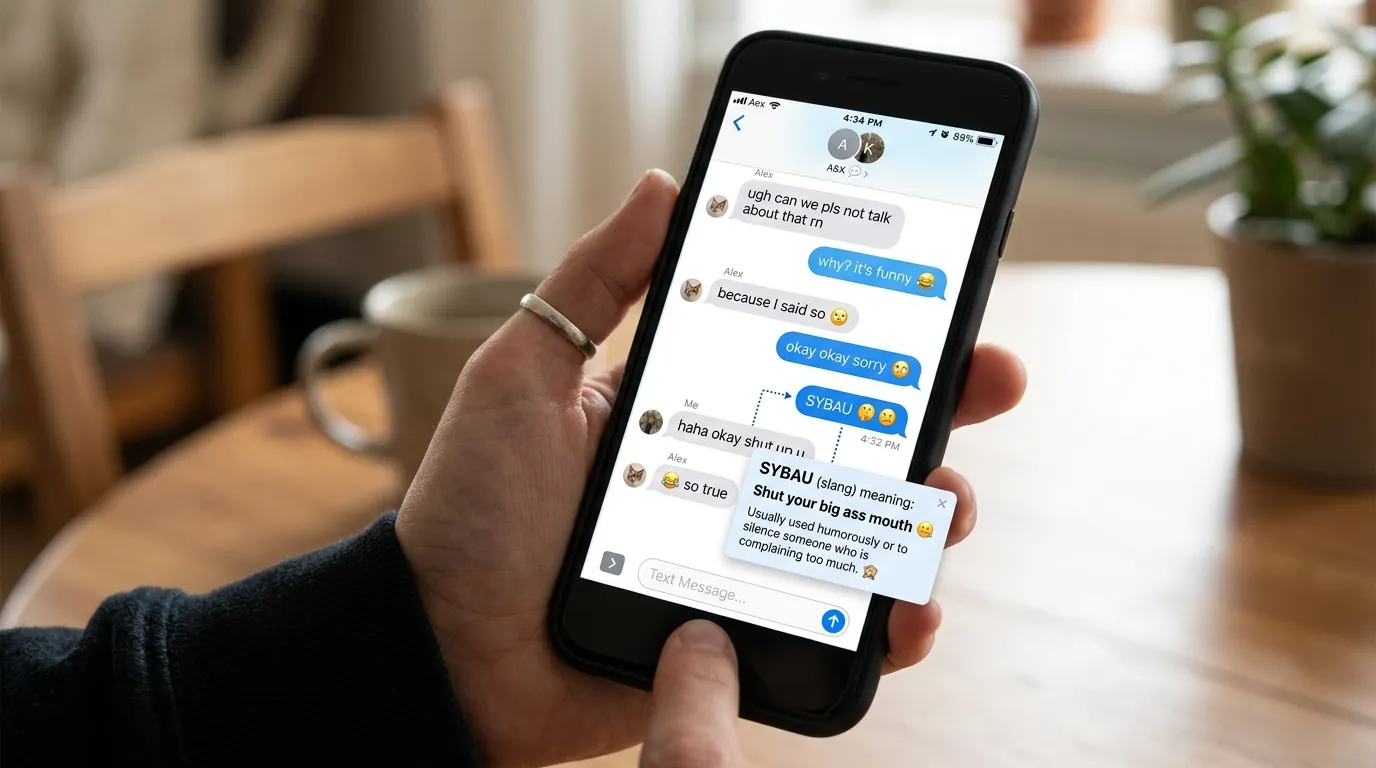 SYBAU Meaning in Text Message