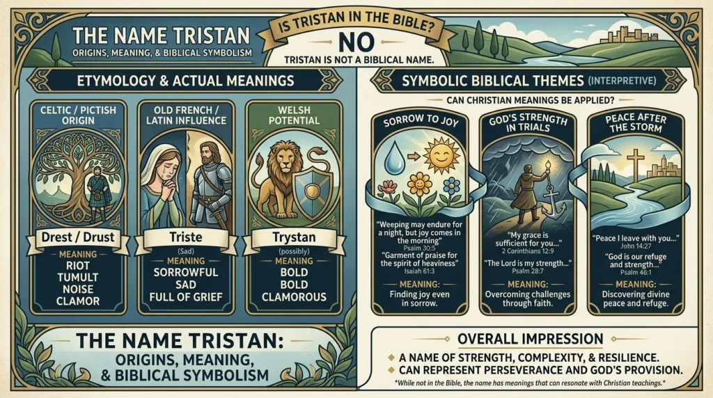 What Does Tristan Name Meaning Bible Mean