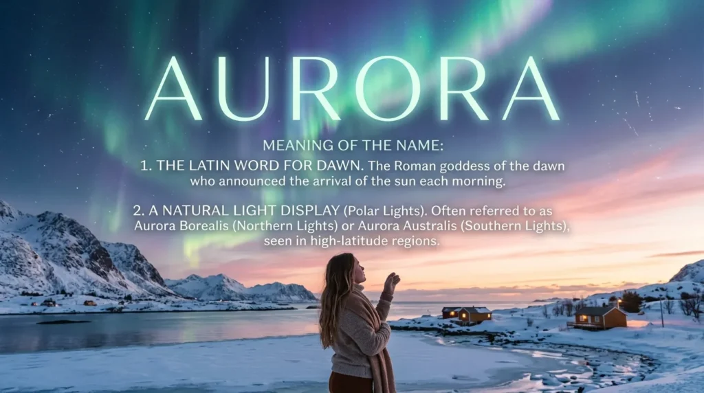 What Does Aurora Name Mean