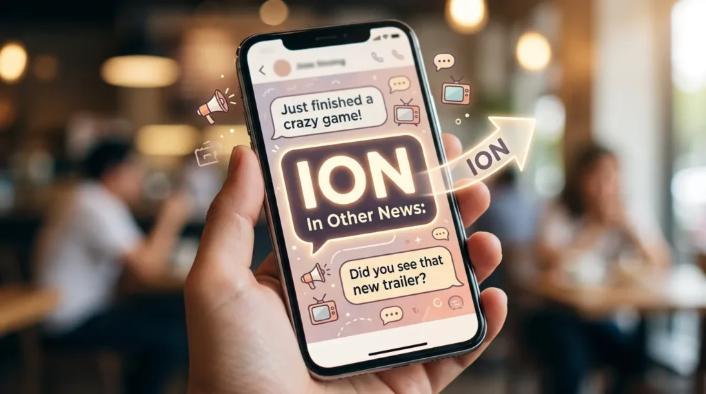 What Does ION Mean in Text
