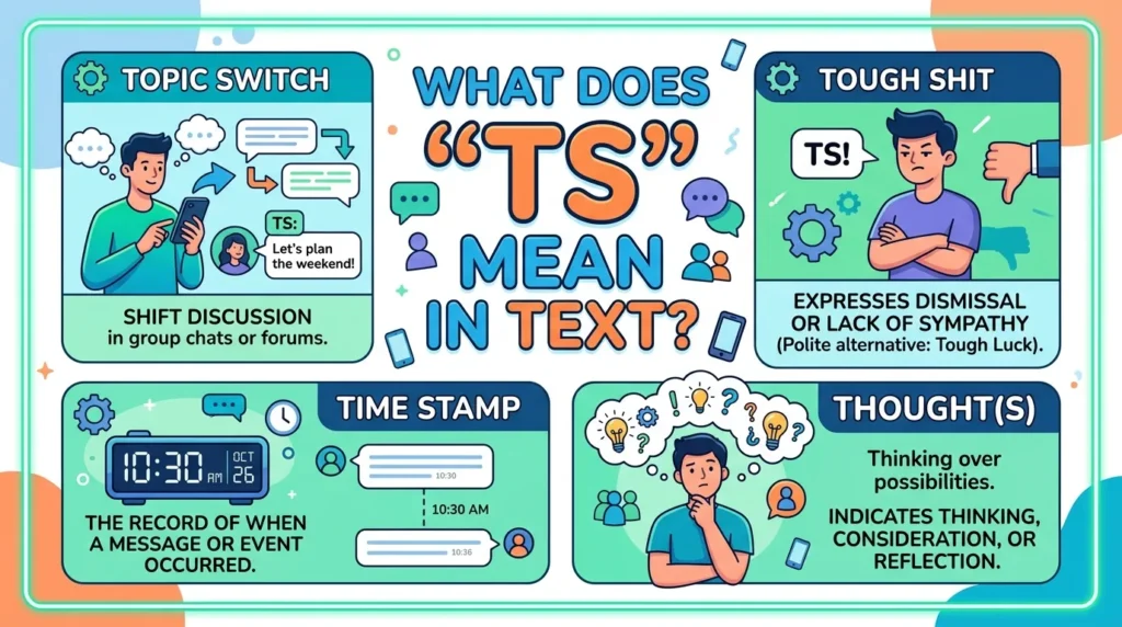 What Does TS Mean in Text