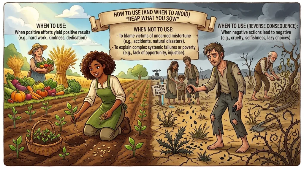 When to Use and When Not to Use Reap What You Sow