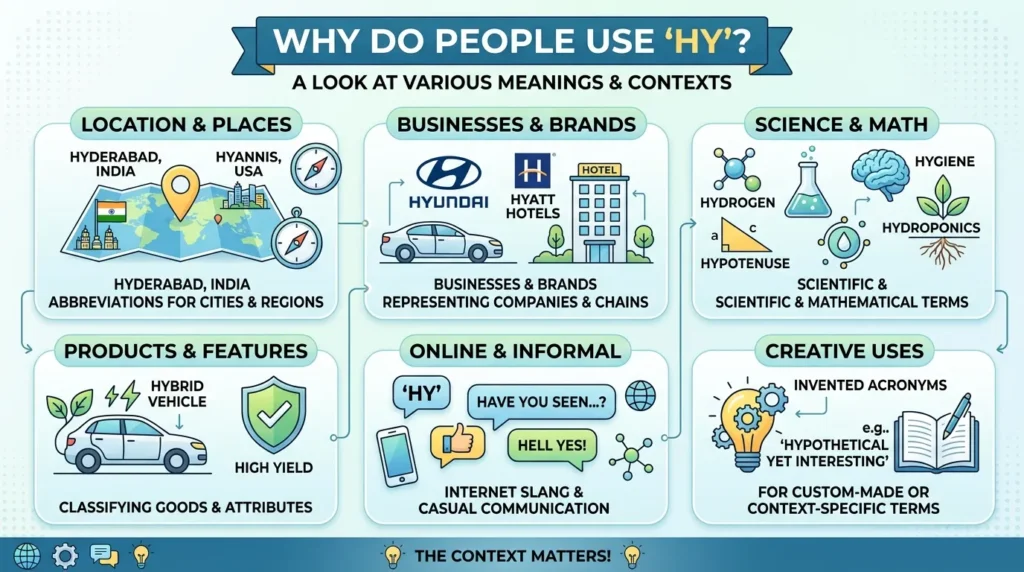 Why Do People Use HY Instead of Hi