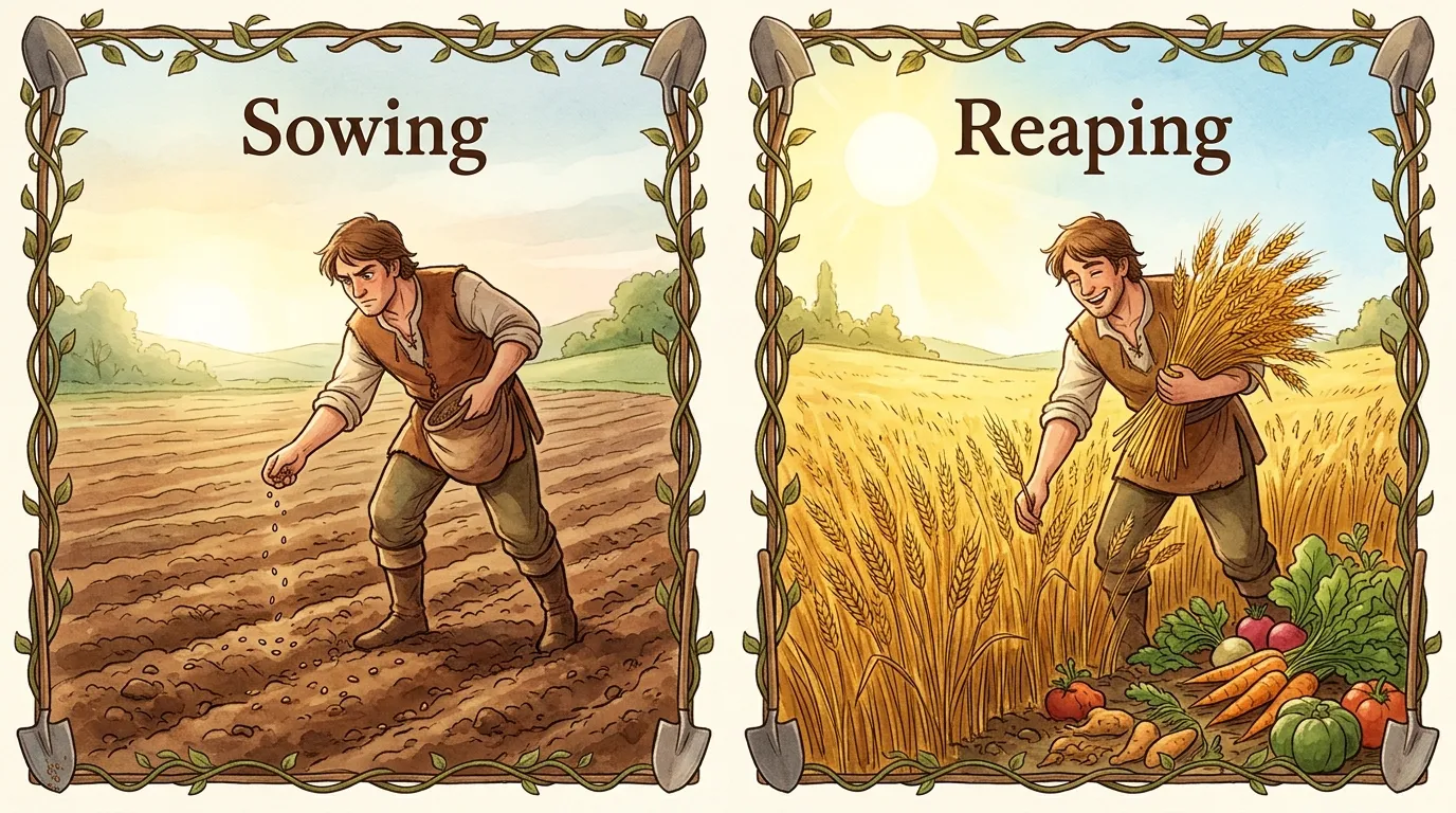 reap what you sow meaning